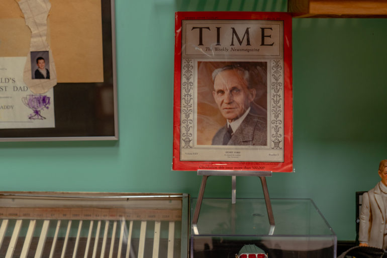 Henry Ford on cover of Time magazine from the Armando Terra collection