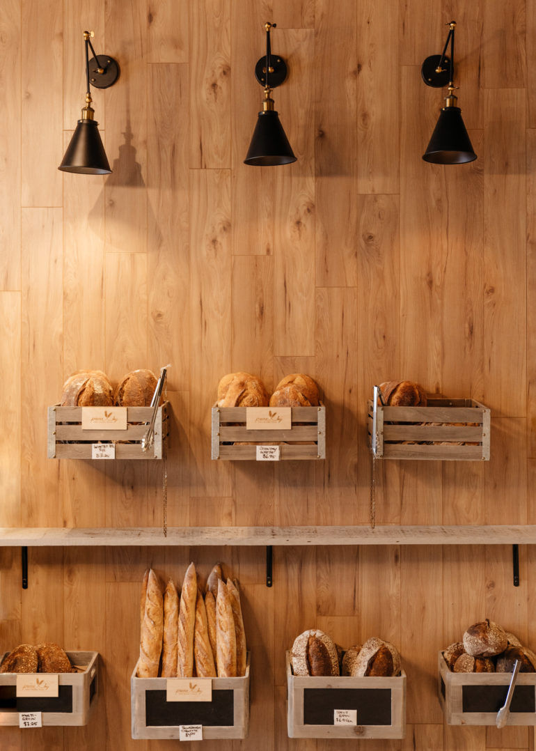 Bread boxes at theUnboxed Market