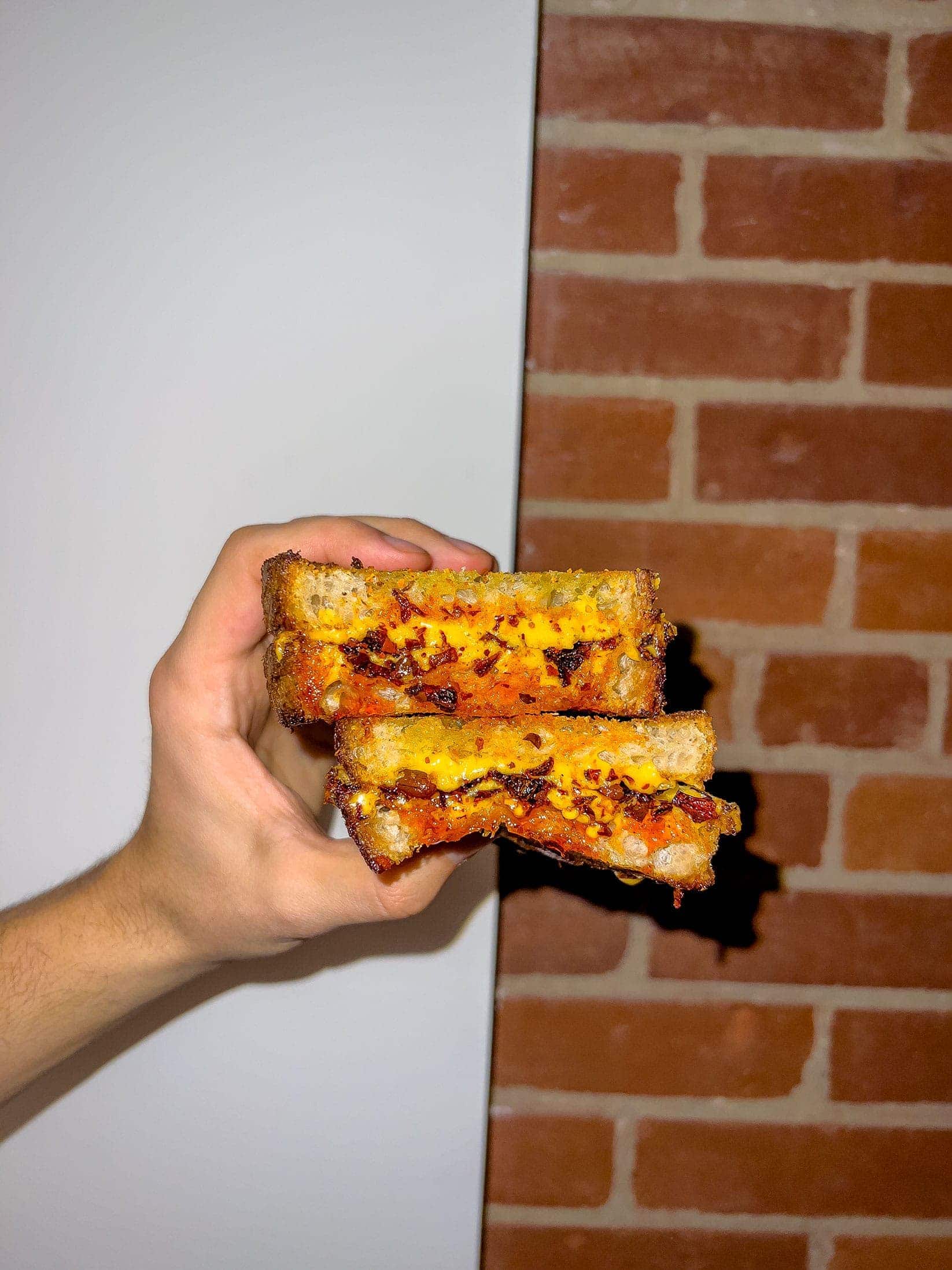 VIETNAMESE CHILI GRILLED CHEESE