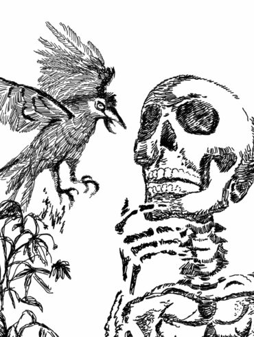 Death illustration by Stella Jurgen